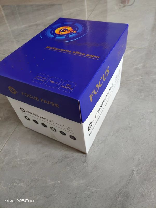 Oem A Grade 105 Brightness A4 White Printer Photo Copy Paper 70gsm 80gsm