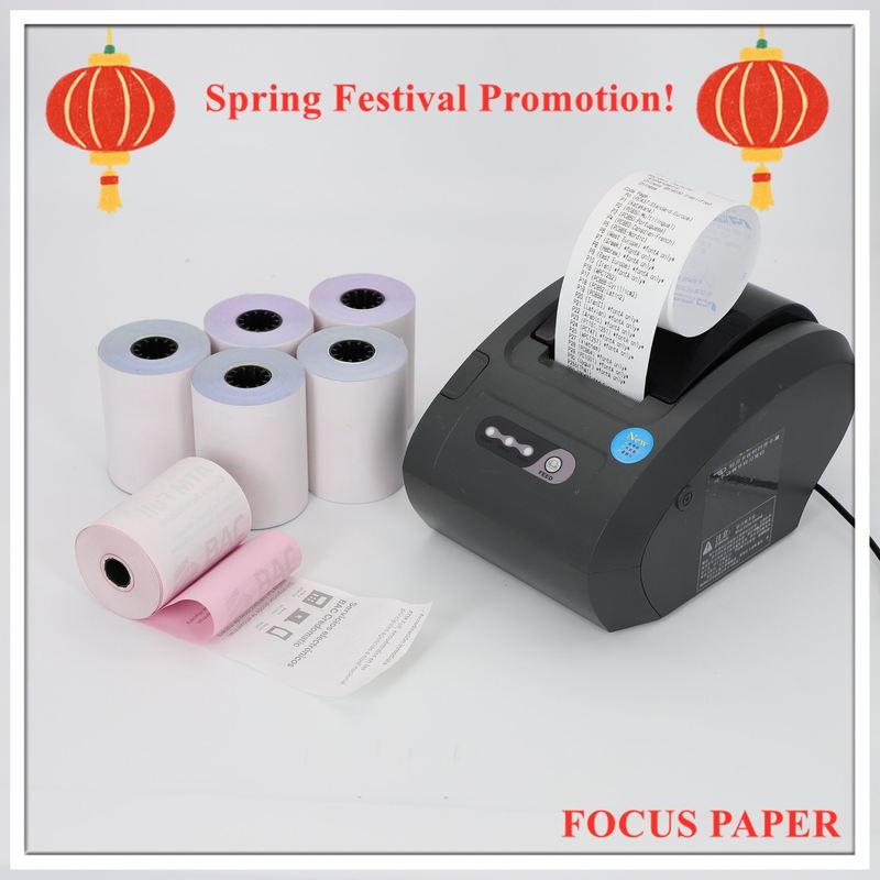 Long Lasting Image Life Jumbo Thermal Paper Roll with Bpa-Free and 45gsm/55gsm/60gsm/70gsm Grammage