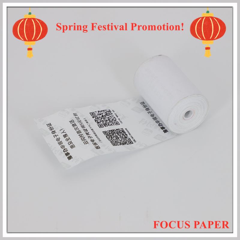 Single Layer Thermal Label Paper Roll for Retail Logistics and Healthcare