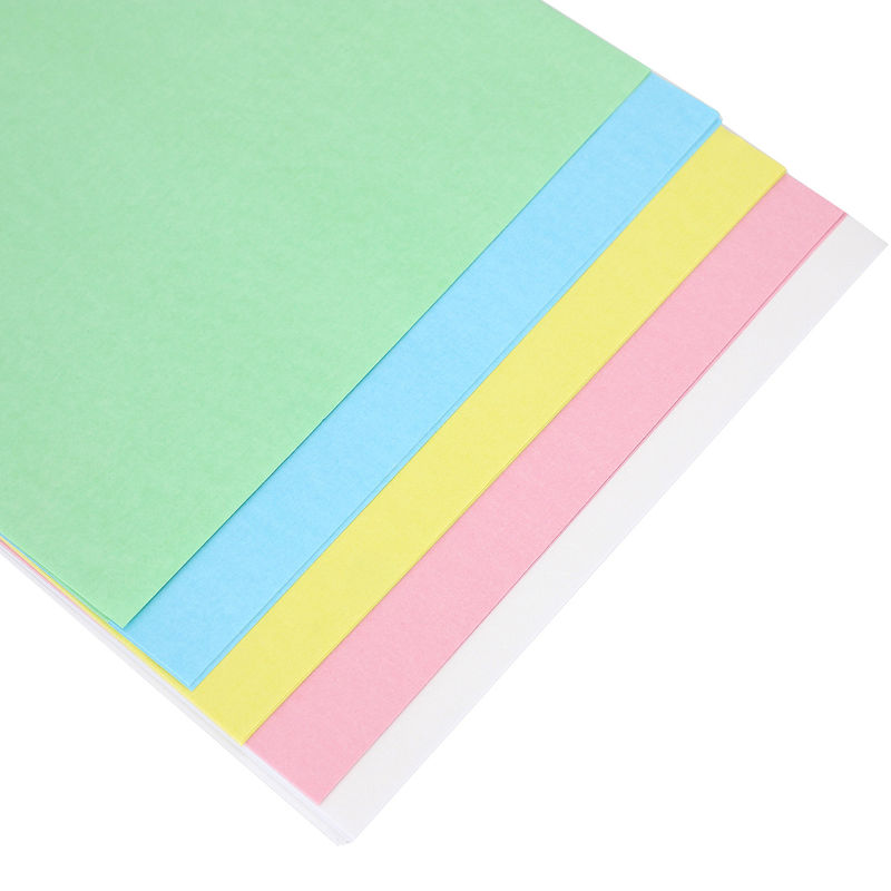 3 Ply Carbonless Blue Auto Copy Paper 65 X 100MM For Commercial Office