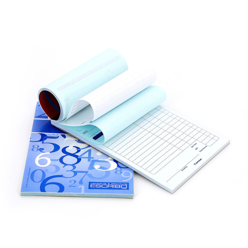 FSC Virgin wood pulp Clear image CB/CFB/CF Black/Blue image Invoice 5 plys  ncr Paper For Continuous Bill