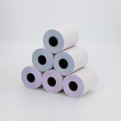Top Coated Sharp Imaging Jumbo Thermal Paper Roll Untuk Termal Fax Paper