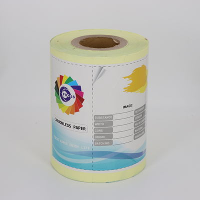 Black Image NCR Paper for Laser Printers Putih Pink Kuning Biru Hijau 43*61cm Carbonless Paper
