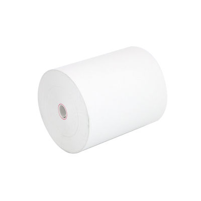 55 gsm Jumbo Thermal Paper Roll BPA bebas gambar hitam gambar umur 15 tahun untuk undian