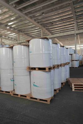 Gulung kertas termal bebas BPA untuk kwitansi POS, kertas printer ATM, gulung kertas termal tahan minyak